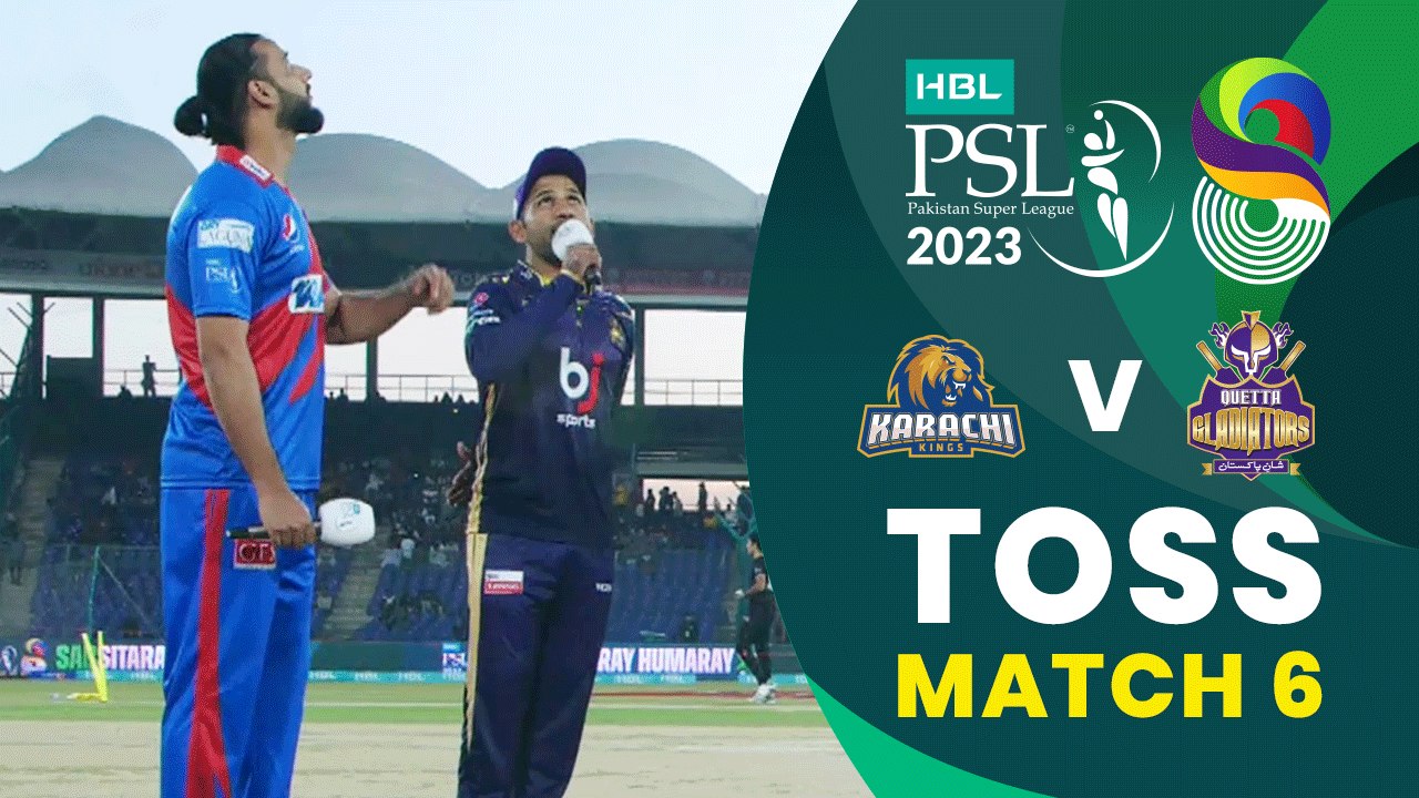 Toss | Karachi Kings vs Quetta Gladiators | Match 6 | HBL PSL 8 | MI2T