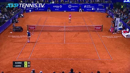 Buenos Aires - Alcaraz dans le dernier carré