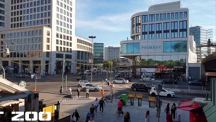 Bahnhof Zoo. View From McDonald Restaurant