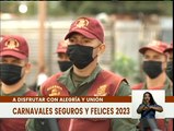 Más de 2 mil funcionarios de seguridad se desplegaron en Barinas para los Carnavales Felices 2023