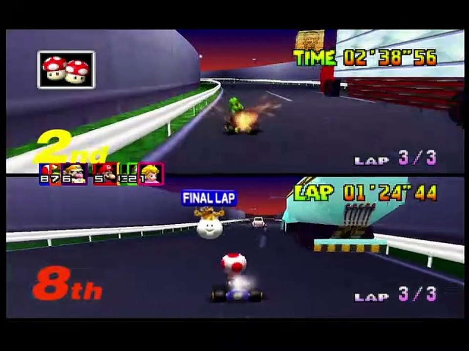 Mario Kart 64 online multiplayer n64 Vidéo Dailymotion