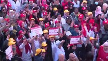 تظاهرة للاتحاد العام التونسي للشغل للتنديد بالوضع الاقتصادي والاجتماعي