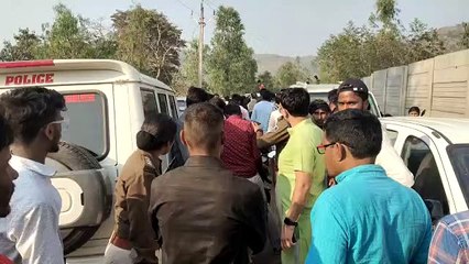 रमरमा में लगा लंबा जाम, घंटों परेशान हुए भक्तगण
