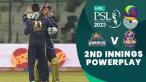 2nd Innings Powerplay | Karachi Kings vs Quetta Gladiators | Match 6 | HBL PSL 8 | MI2T