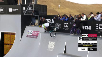 Logan Martin - 1st place | Men's final | UCI BMX Freestyle World Cup Diriyah