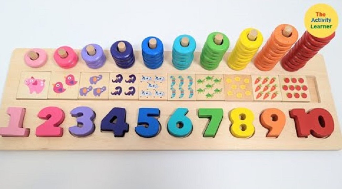 Numbers & Counting Learning Activity | Educational Videos for Toddlers ...