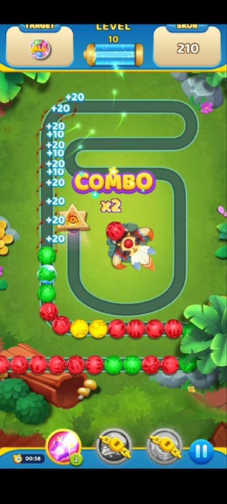 Game marble blast zumba puzzle