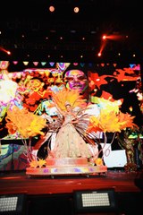 Coronación de Natalia de Castro como reina del Carnaval de Barranquilla