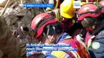 Überlebende in Antakya geborgen - 296 Stunden nach dem Beben