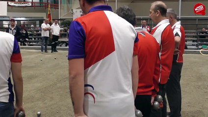 Qualif 6e partie PITTET vs PERRET : Marathon hivernal à pétanque masculin de Genève 2023