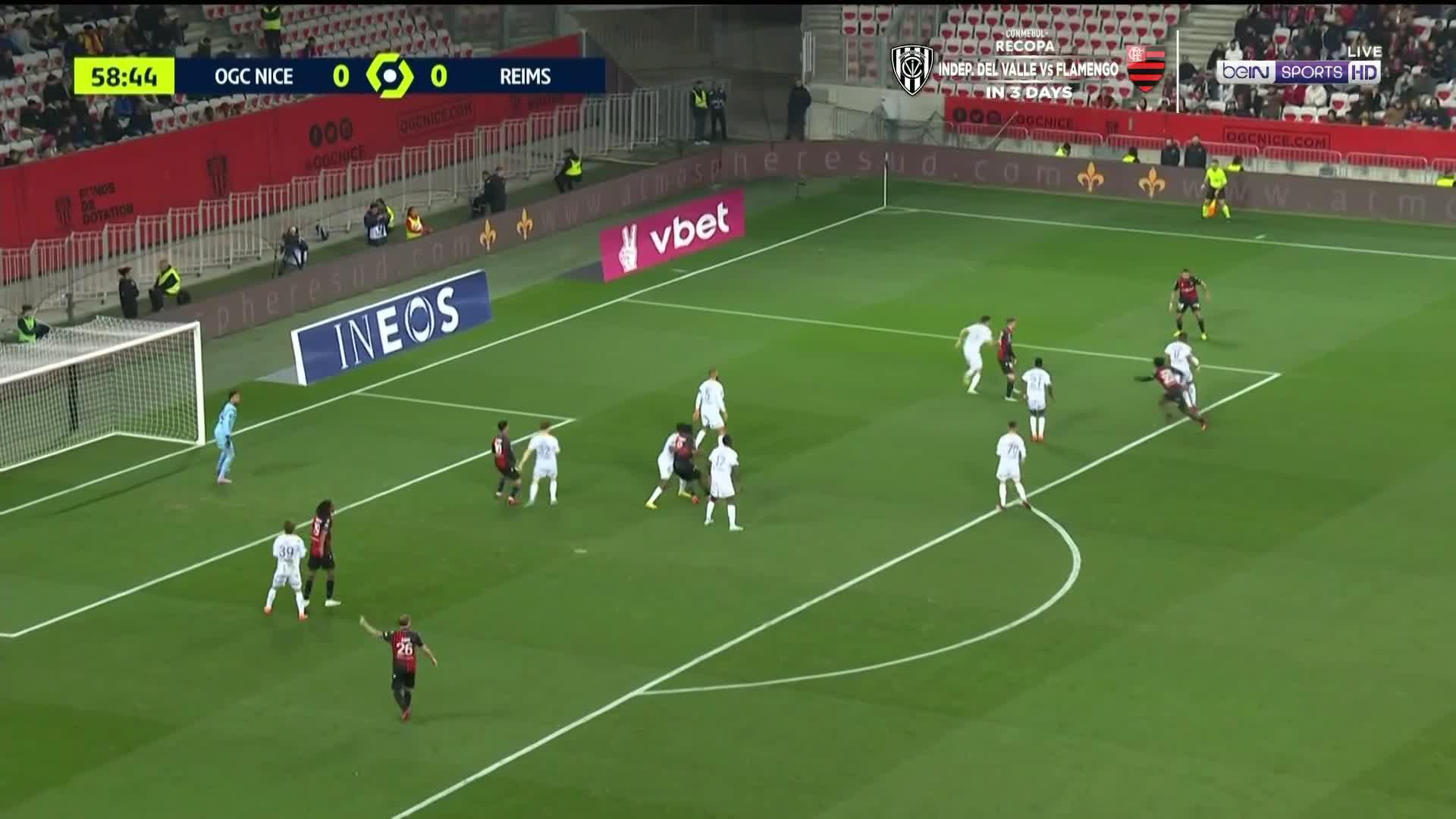 Nice vs. Reims - Game Highlights