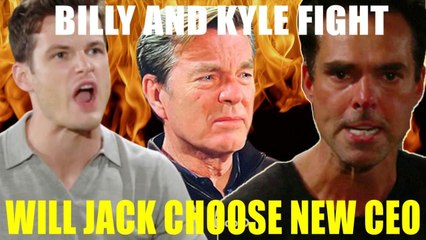 Y&R Spoilers Update Billy and Kyle compete for the position of CEO Jabot - who will Jack choose