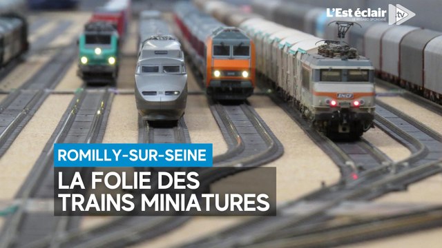 Model Trains sur les rails à Romilly-sur-Seine