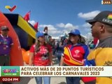 Más de 20 puntos turísticos son instalados en el edo. Lara para el disfrute de los Carnavales 2023