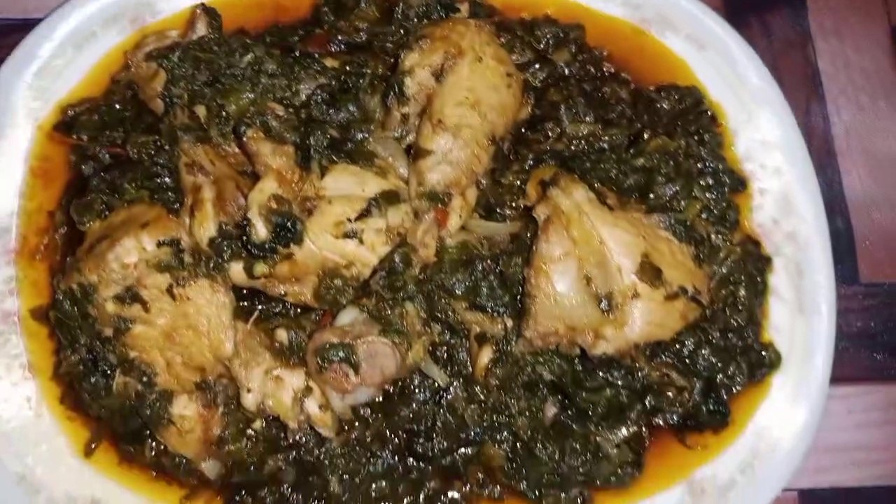 Palak Chicken Recipe by i like food