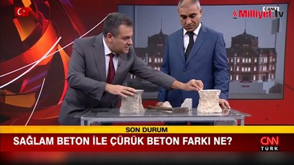 Sağlam beton ile çürük beton farkı ne? Prof. Dr Nihat Kabay anlattı