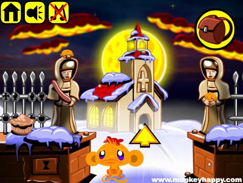 Monkey Go Happy Stage 710 Walkthrough