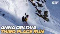 Anna Orlova Third Place Run I FWT23 Kicking Horse Golden BC Pro