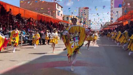 El brillo y la alegría se apoderan de las calles en el inicio del Carnaval de Oruro