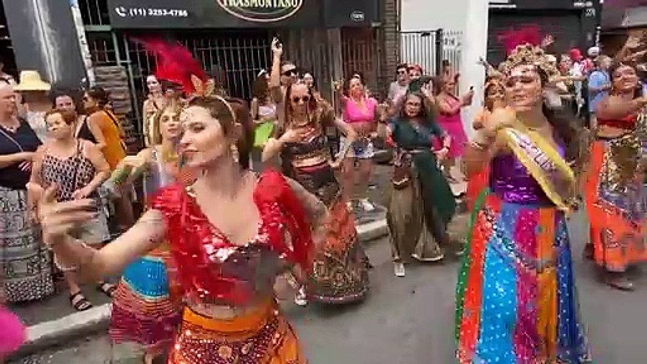 ‘Bollywood’ no carnaval de SP