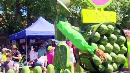Quirky watermelon festival in QLD’s western downs supports local town