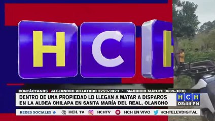 Matan a un hombre en Chilapa, Catacamas