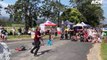Bega Show street performers and motocross stunts, 18-2-2023, Bega District News