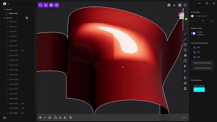 Attempt with Plasticity to get g2 continuty in a multipatches surface