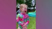 Funny Babies .   - Baby Outdoor Videos . Playing With Water