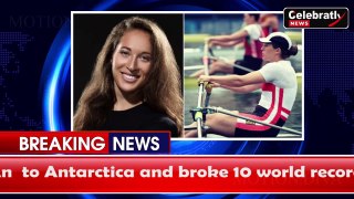 Austrian woman breaks 10 world records on rowing trip to Antarctica