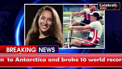 Télécharger la video: Austrian woman breaks 10 world records on rowing trip to Antarctica