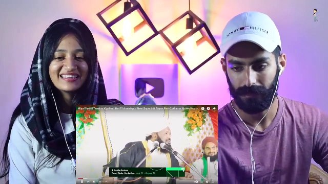 Indian Reaction _ Allama Ahmed Naqshbandi - Miya Biwi Ki Tension Kyun Hoti Hain _ Neha Rana