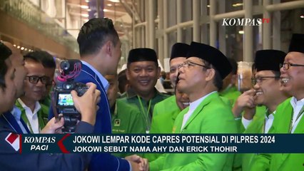 Jokowi Sebut Tokoh Potensial di Pilpres 2024, Ada Prabowo hingga Erick Thohir