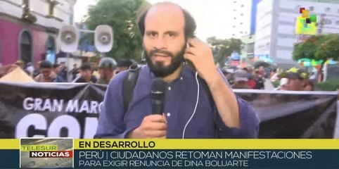 Perú: Manifestaciones continúan en Lima a pesar de ordenanza municipal