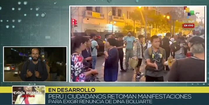 Movilizaciones en Lima ocuparon algunos distritos este sábado