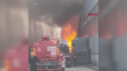 ESENYURT'TA FABRİKADA YANGIN- 2