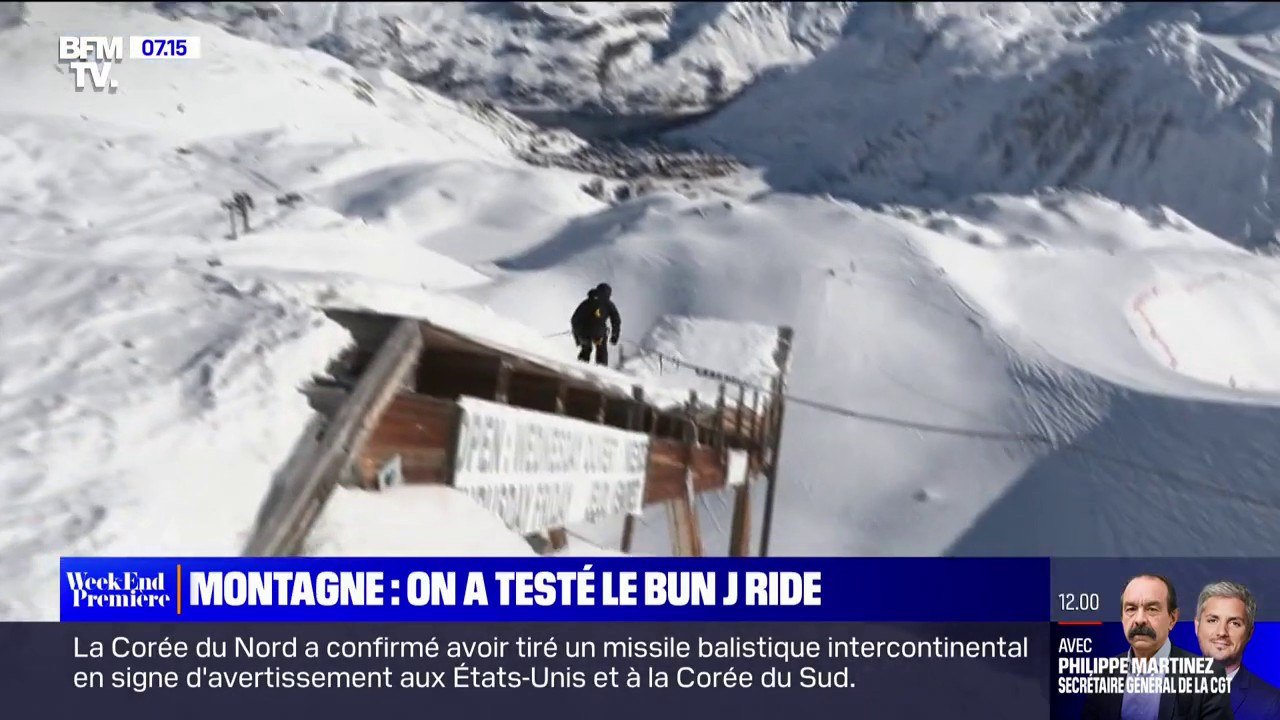 Montagne: on a testé le Bun J Ride, le saut à l'élastique sur tremplin