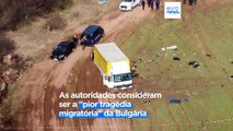 Seis acusados pela morte de 18 pessoas num camião na Bulgária