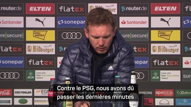 21e j. - Nagelsmann : Nous aurions pu faire un bon match si...