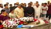 TDP Chief Chandrababu Naidu Pays Tribute To Nandamuri Taraka Ratna _  Taraka Ratna Passed Away _ V6