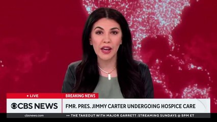 L'ancien président des Etats-Unis Jimmy Carter, 98 ans, est en "soins palliatifs" chez lui, où il souhaite "passer le temps qu'il lui reste"