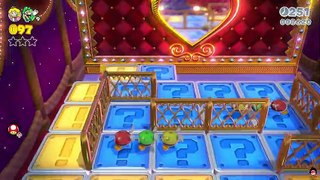 Super Mario 3D World - Peach & Luigi in Switch Scramble Circus, Plessie's Plunging Falls