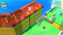 Super Mario 3D World - Peach in Super Bell Hill, Koopa Troopa Cave, Mount Beanpole, Plessie's Plunging Falls, Captain Toad Goes Forth
