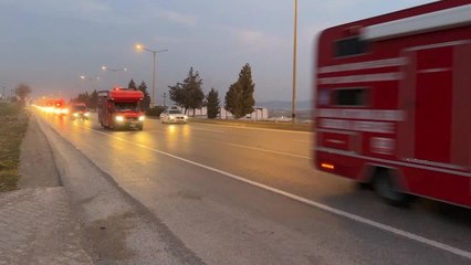 Deprem Bölgesinde 432 Kişiyi Enkazdan Sağ Olarak Çıkaran Ankara İtfaiyesi Başkent'e Döndü