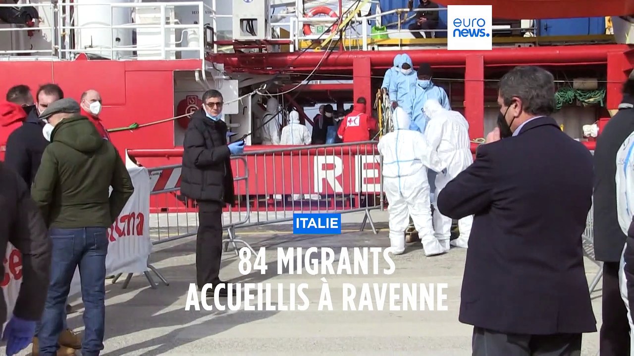 Italie : quatre-vingt-quatre migrants accueillis à Ravenne