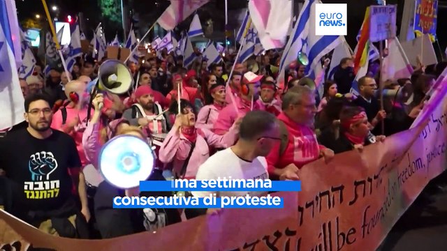 Israele: ancora proteste contro la riforma della giustizia: Netanyahu deciderà il suo processo