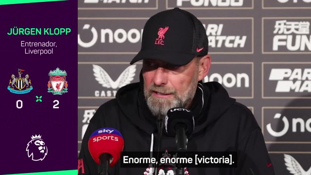 Klopp, tras el triunfo en Newcastle: Enorme victoria, ahora tenemos que ir a por el Real Madrid