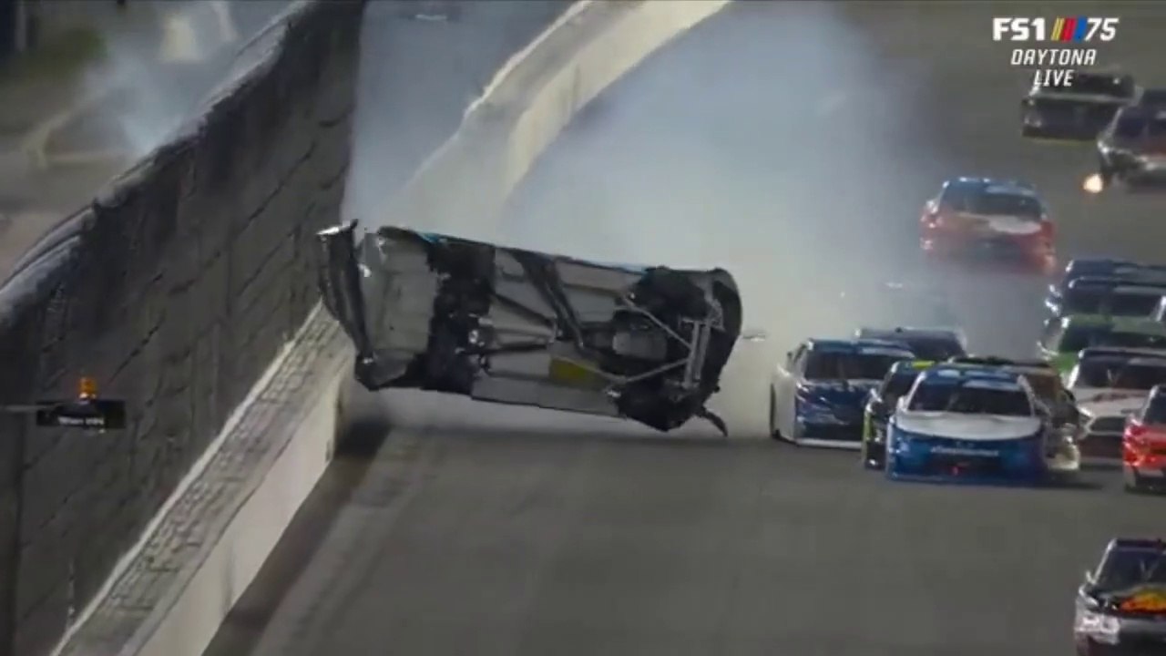 Nascar Xfinity Series 2023 Daytona Beef 300 Last Lap Mayer Flip
