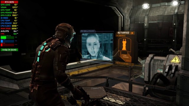 【Dead Space】PC | RTX 3070 8GB, i9-9900 | 32GB RAM | Benchmark @ 1440p 2K (60ᶠᵖˢ) ᴴᴰ ✔