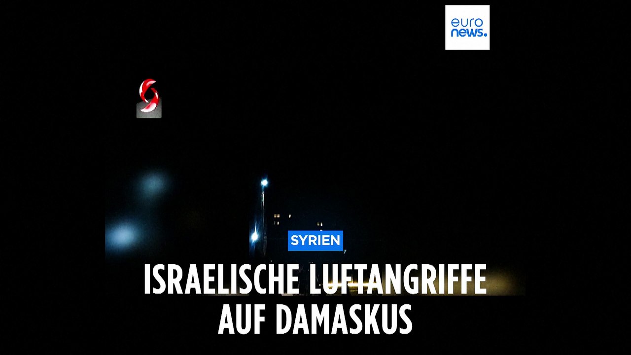 Israelische Luftangriffe auf Damaskus
